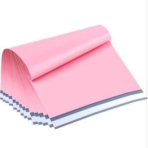 Pink Polymailer Bags Set of 10 Large Size 14.5x19in